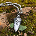 Speer Rune Drievoudige Horn Of Odin Ketting