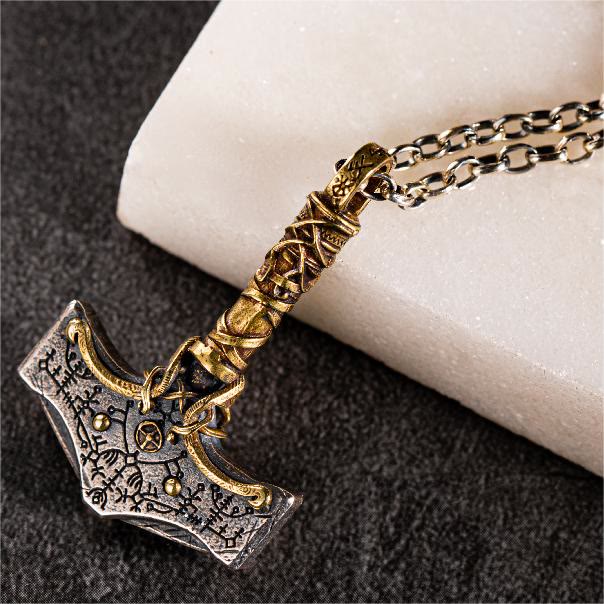 Mjölnir-ketting – 925 zilver